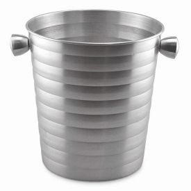 Enlarge Brushed Aluminum Beehive Ice Bucket / Bulk