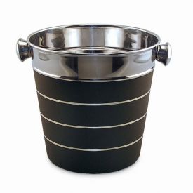 Enlarge Silver & Black Ice Bucket - Bulk