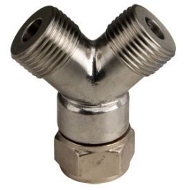 Enlarge Beer Y Fitting with 3/8 Inch Bore
