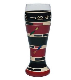 Enlarge Bull's Eye Pilsner Glass by Lilita Gotta Love Beer Collection
