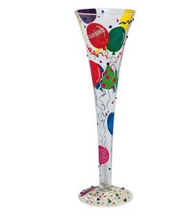 Enlarge Celebrate Champagne Flute Glass by Lolita Champagne Moments Collection