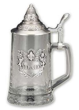 Enlarge Dad Glass Beer Stein