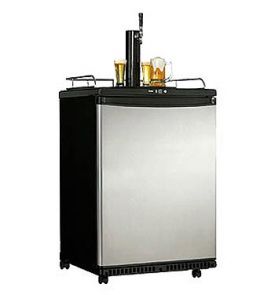 Enlarge Danby Kegerator DKC645BLS Full Size Beer Cooler with Stainless Steel Door