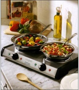 Enlarge Waring Pro DB60 Portable Double Burner