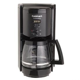Enlarge Cuisinart DCC-1000BK Filter Brew 12-Cup Programmable Coffeemaker - Black