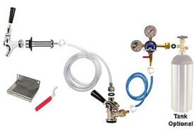 Enlarge Deluxe Door Mount Kegerator Keg Tap Conversion Kit