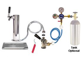 Enlarge Deluxe Tower Kegerator Conversion Kit