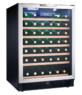Enlarge Danby DWC508BLS 50 Bottle Built-in Wine Refrigerator w/ Stainless Steel Door