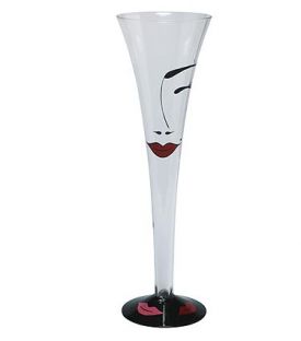 Enlarge Flirt Champagne Flute Glass by Lolita Champagne Moments Collection