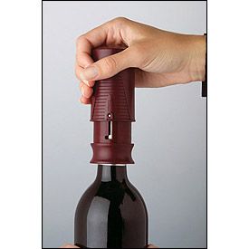 Enlarge Wine Saver Vacuum Pump Preservation & Stopper - Black