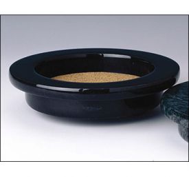 Enlarge Black Marble Grande Wine Bottle Coaster
