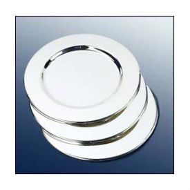 Enlarge Platinum Wine Bottle Coasters (Set of 4)