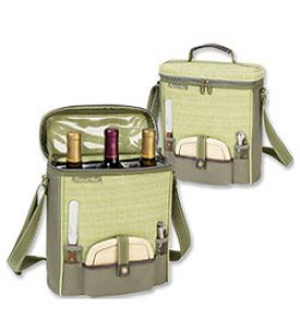 Enlarge Picnic at Ascot Hamptons Triple Bottle Wine Carrier