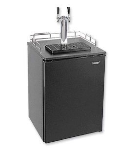 Enlarge Haier Kegerator HBF05EABB-2 Dual Faucet Keg Beer Cooler Tap