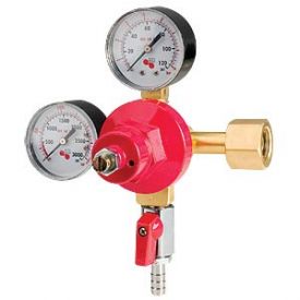 Enlarge High Pressure Double Gauge Mixed Gas Primary Co2 Regulator