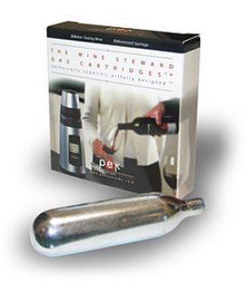 Enlarge Pek Replacement Argon Gas Cartridge - Box of 4