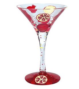 Enlarge Pomegranate Martini Glass by Lolita Love My Martini Glass
