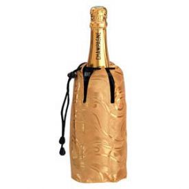 Enlarge Champ'Cool Wine & Champagne Bottle Cooler - Gold