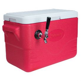 Enlarge Single Faucet Jockey Box - 28 Quarts, 70-ft. Stainless Steel Coil