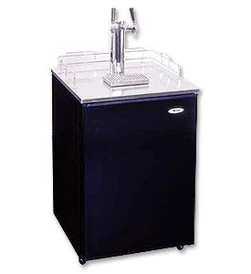 Enlarge Summit SBC490ST-TWIN Dual Tap Kegerator with Stainless Steel Top