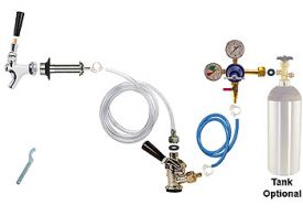 Enlarge Standard Door Mount Kegerator Keg Tap Conversion Kit