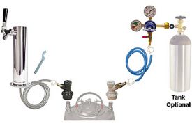 Enlarge Standard Homebrew Tower Kegerator Conversion Kit