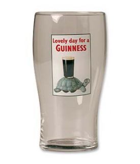 Enlarge Guinness Tortoise Tulip Pint Glass