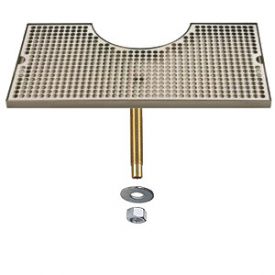 Enlarge BVL-120LDCH - Stainless Steel Zeus Tower Surface Mount Drip Tray