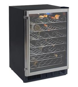 Enlarge Avanti WC52SS 52 Bottle Built-in Wine Refrigerator w/ Electronic Display