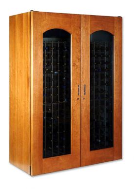 Enlarge Le Cache 3800 Series 458 Bottle Wine Cellar - Provincial Cherry Finish