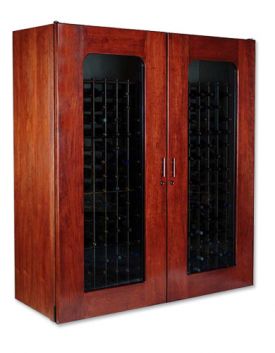 Enlarge Le Cache 5200 Series 622 Bottle Wine Cellar - Classic Cherry Finish