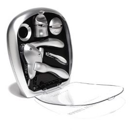 Enlarge Metrokane 6015 Rabbit 6-Piece Wine Tool Kit - Silver