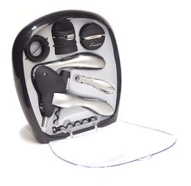 Enlarge Metrokane 6017 Deluxe Rabbit 6-Piece Wine Tool Kit