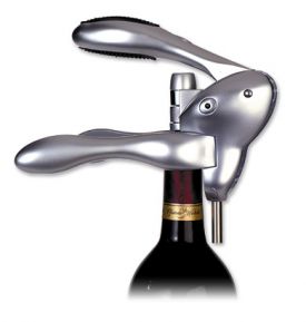 Enlarge Metrokane 6005 Silver Rabbit Corkscrew Wine Opener with Foil Cutter