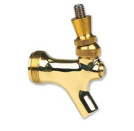 Enlarge PVD Brass Plated SS Beer Faucet with Stainless Steel Lever