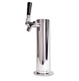 Enlarge D4743T-SS Polished Stainless Steel 1-Faucet Beer Tower - 3