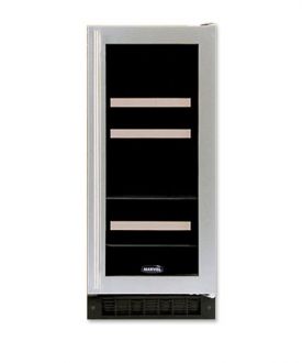 Enlarge Marvel 3BARM-BB-G Two-Zone Beverage/Wine Refrigerator - Black