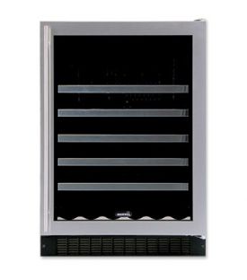 Enlarge Marvel 61WCM-SS-GX 45-Bottle Wine Refrigerator - Stainless Steel