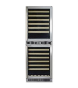 Enlarge Marvel 66SWCE-BB-G Digital 108-Bottle Dual Zone Wine Cellar - Black