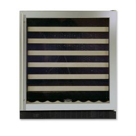 Enlarge Marvel 8SWCE-BB-G 74-Bottle Digital Wine Cellars - Black Cabinet / Door
