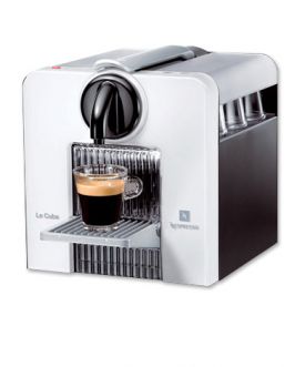 Enlarge Nespresso C180W Le Cube Espresso Machine - Arctic White