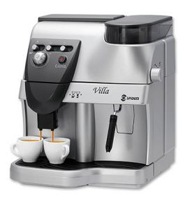 Enlarge Saeco A-SP-SV Spidem Villa Super Automatic Espresso Machine - Silver