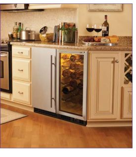 Enlarge Scotsman SCV32-1SC 32-Bottle Wine Refrigerator with Stainless Steel Door
