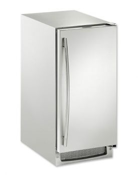 Enlarge U-Line CLR2160S-00 Echelon Stainless Steel Clear Ice Maker - Right Hinge