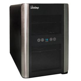 Enlarge Vinotemp VT-6TED-WB 6 Bottle Thermoelectric Wine Cooler Refrigerator