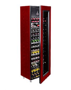 Enlarge Vintage Keeper VP110-W Burgundy Finish Tuscany Plus Series Wine Cellar