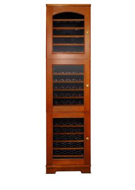 Enlarge Vinotemp Bordeaux 3-Zone Tower Wine Cabinet - Right Door Swing