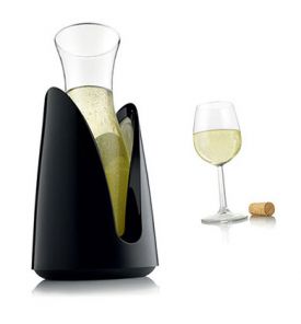 Enlarge Vacu Vin Rapid Ice Cooling Carafe - Black