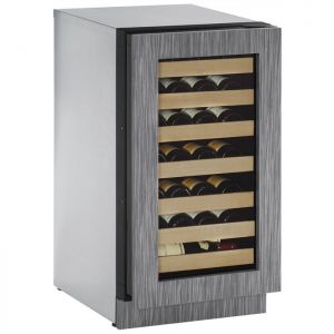 Photo of 2000 Series 18 inch 31 Bottle Wine Captain - Integrated Frame Glass Door - Right Hinge