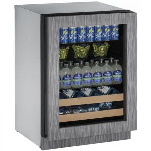 Photo of 24 inch Luxury Built-In Beverage Center - Integrated Frame Glass Door